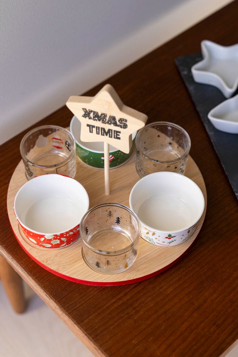 Serveringssett m/6 skåler