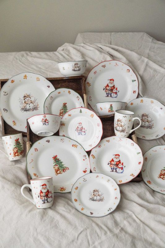 Juleminner Tallerken 26cm - Nisse