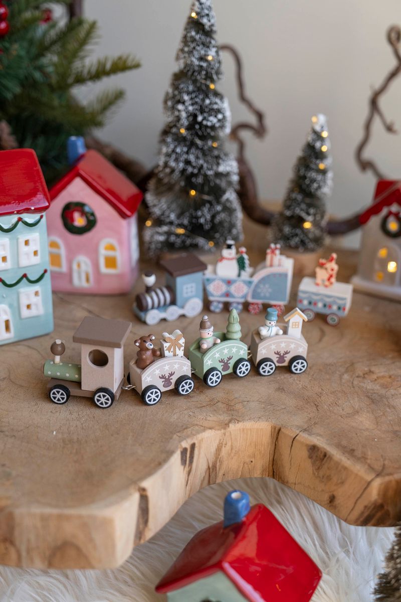 Tog 20cm - Brun/Blå