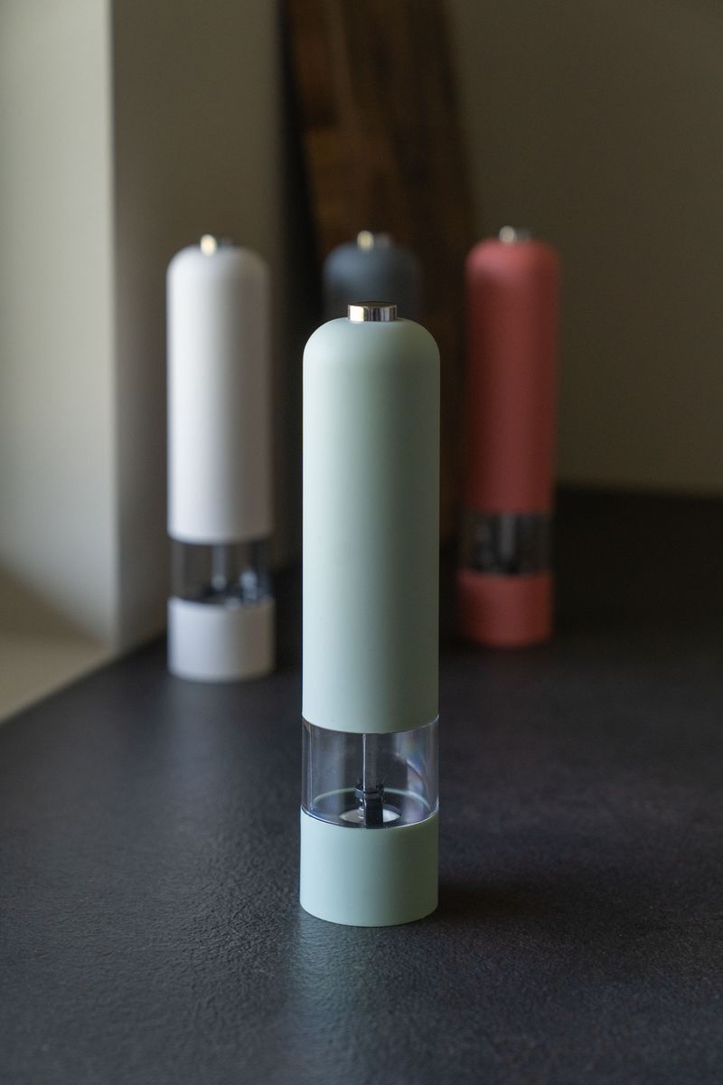 Salt / pepper kvern H22 cm – Grønn