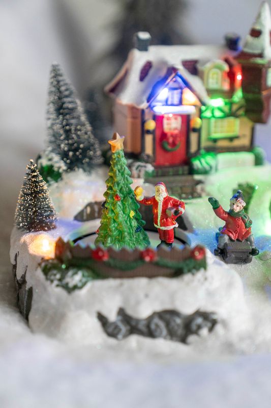 Juleby - Hus og Nisse