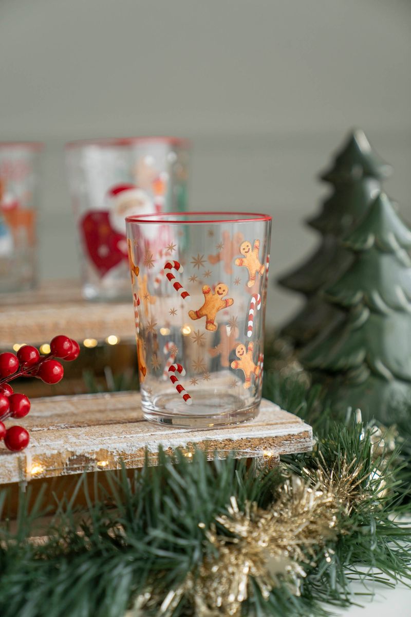 Vannglass 500ml - Pepperkake