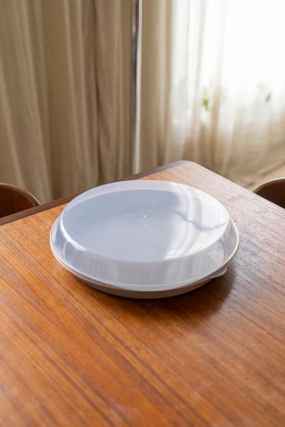 Hovedbilde Serveringsfat m/lokk 35,5cm - Lys Grå