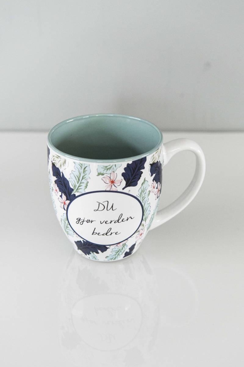 Kopp - GLEDESSPREDER - Du gjør verden bedre 20cl