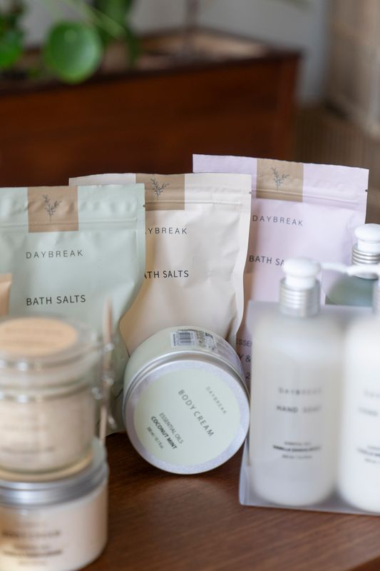 Daybreak Badesalt - Coconut Mint