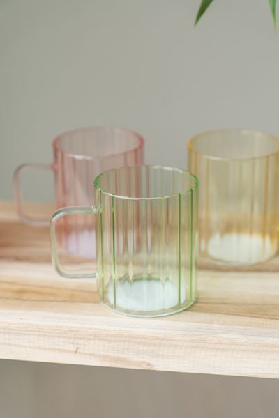 Hovedbilde Te-glass med hank – 400 ml – Grønn