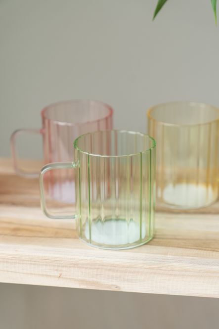 Hovedbilde Te-glass med hank – 400 ml – Grønn