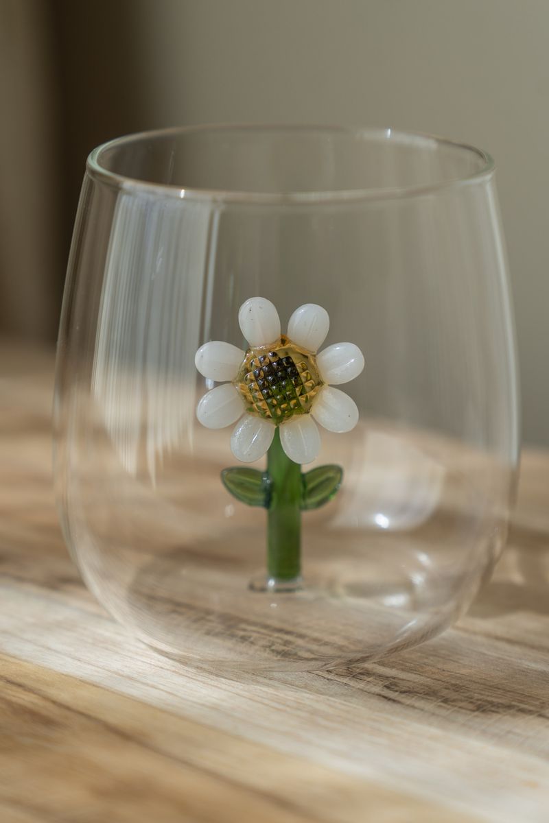 Drikkeglass – 500 ml – Hvit