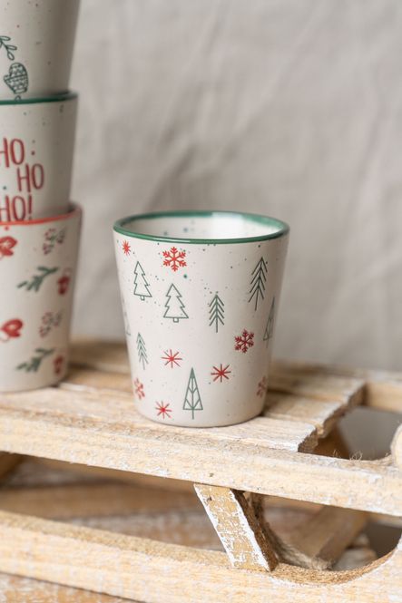 Hovedbilde Julehilsen Kopp 200ml - Tre