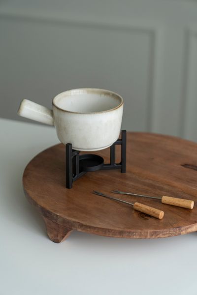 Hovedbilde Fondue Sett - Beige