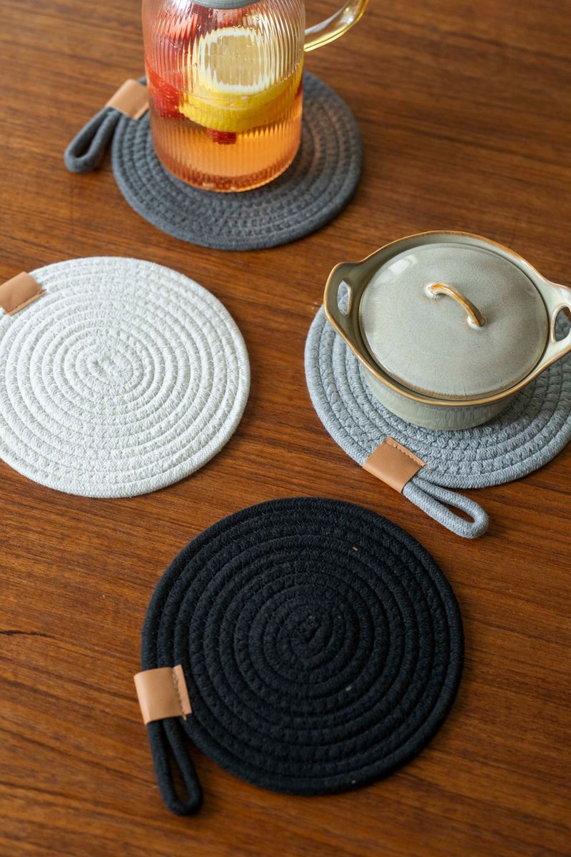 Gryteunderlag 20cm - Hvit