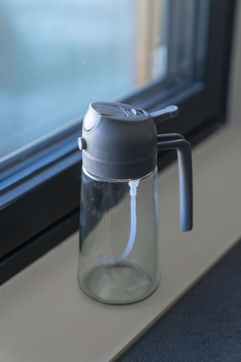 Glassdispenser – 450 ml – grå