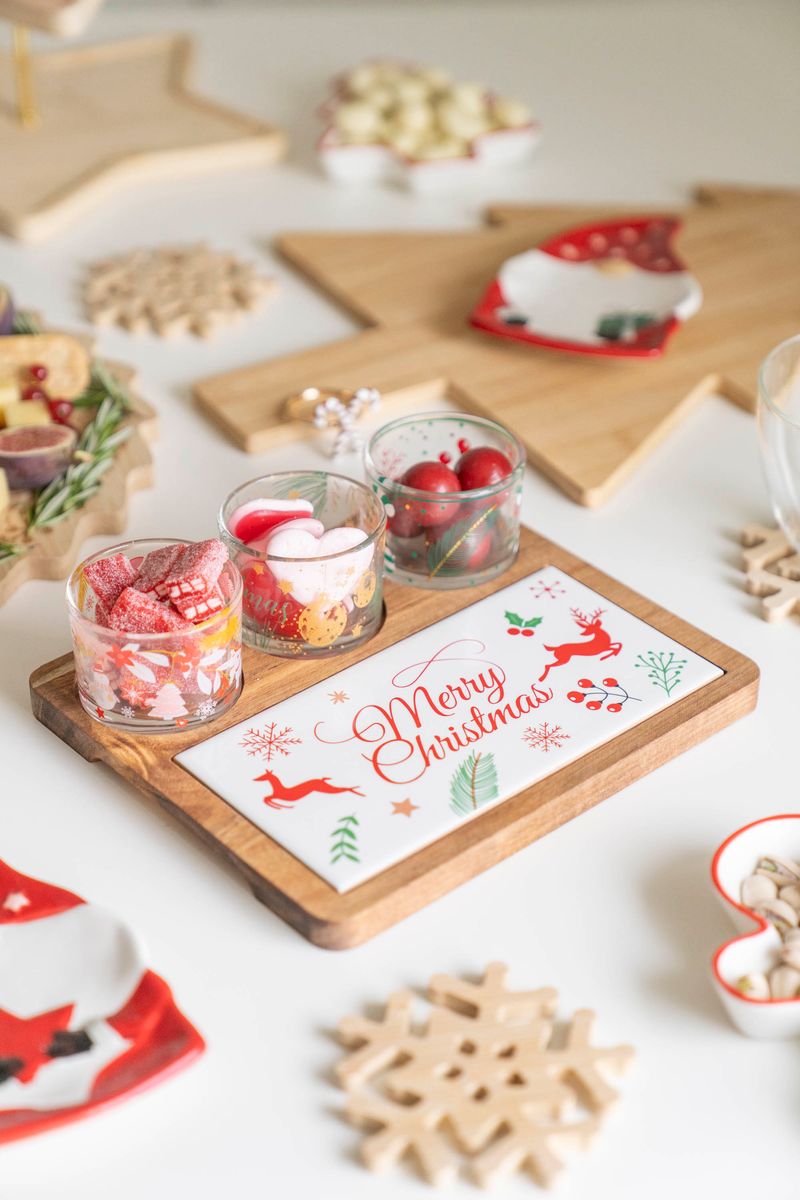 Serveringssett - Merry Christmas