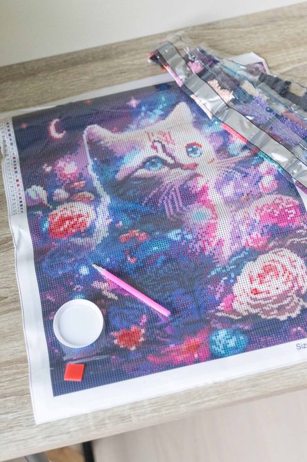 Hovedbilde Diamond Painting 40x50 - Katt