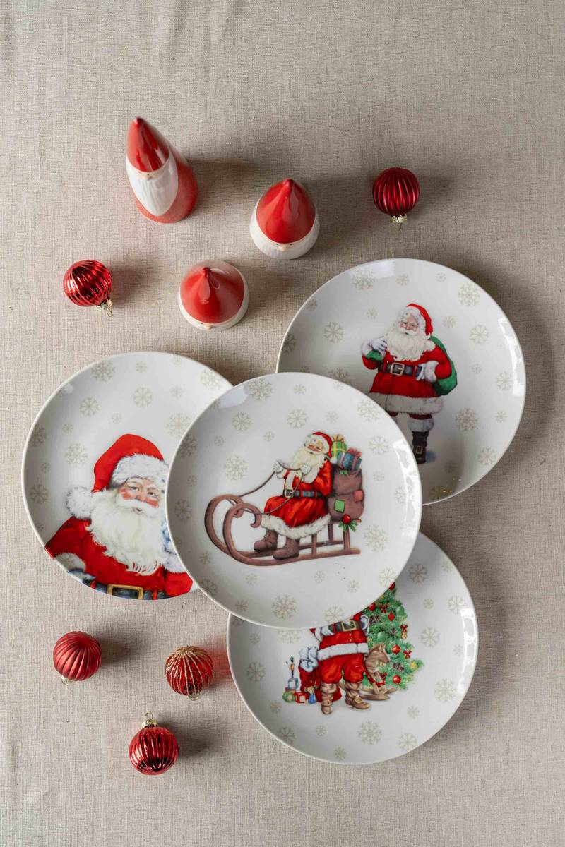 Nisse - Tallerken 20,5cm 4pk