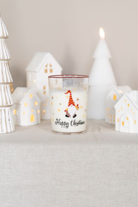 Hovedbilde Vannglass 500ml - Happy Christmas
