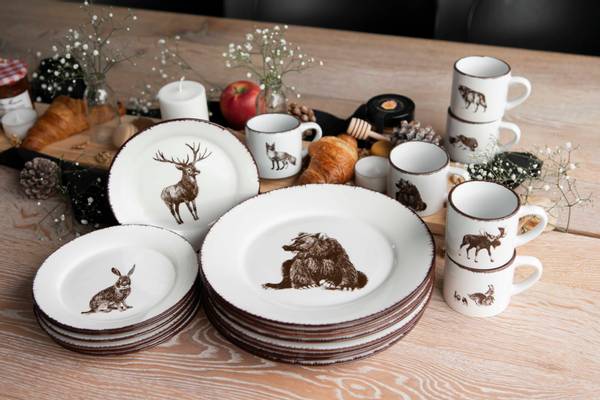 Hovedbilde Villmark Tallerken - Ekorn 19cm