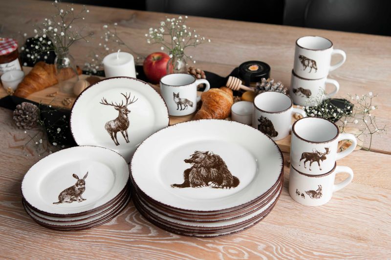Villmark Tallerken - Ekorn 19cm