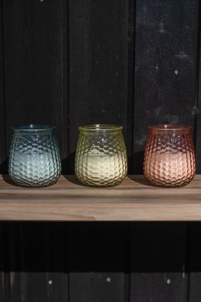 Hovedbilde Citronella- Mygglys i bobleglass – grønn