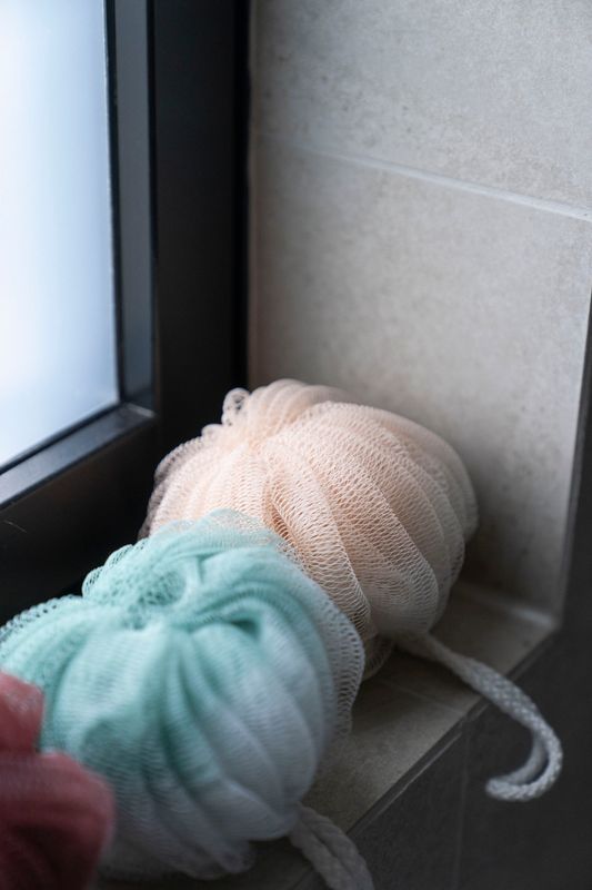 Loofah Ball - Beige