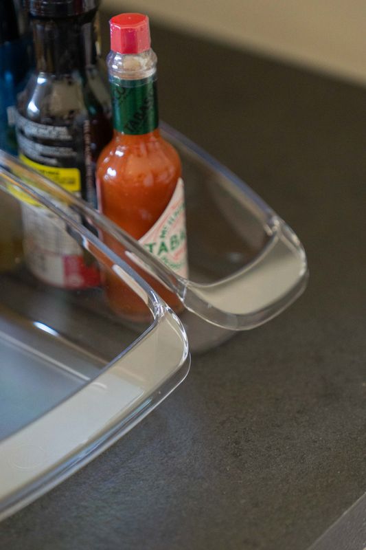 Oppbevaringsbokser 3pk Gjennomsiktig