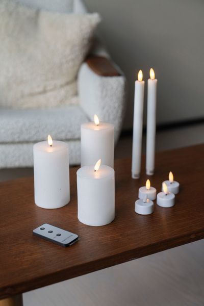 Hovedbilde LED Lys 9pk Hvit