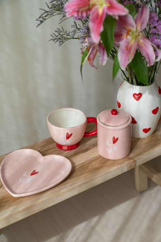 Alma tallerken – 20 cm – Rosa