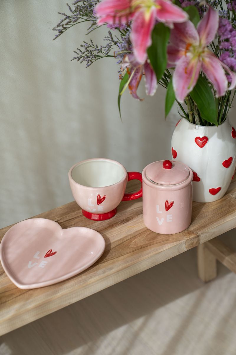 Alma tallerken – 20 cm – Rosa