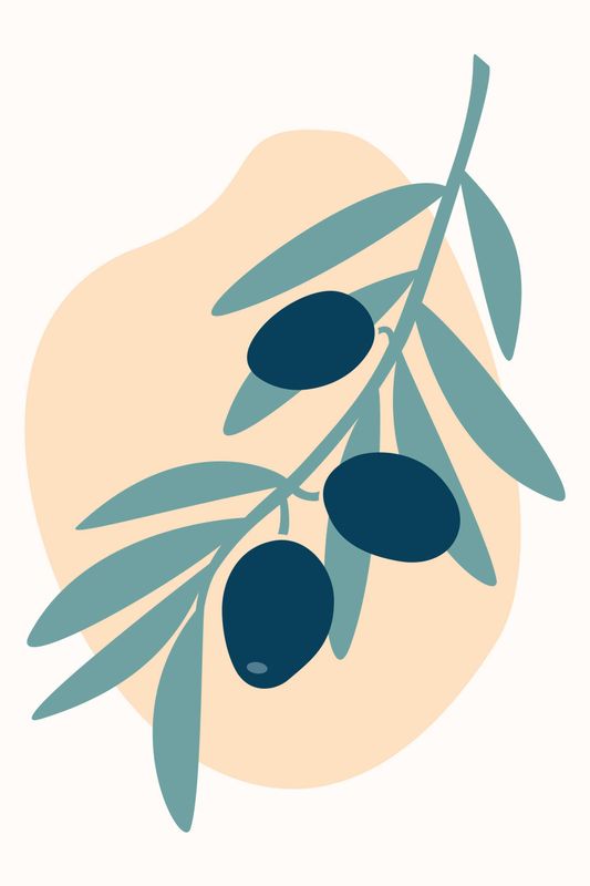 Poster - Oliven