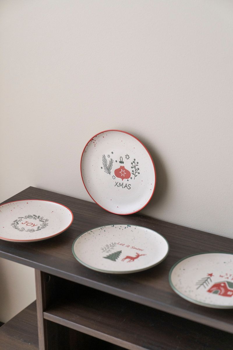 Joy - Tallerken 20cm Xmas