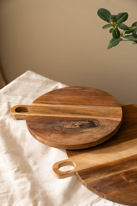 Teak Skjærefjøl 30cm