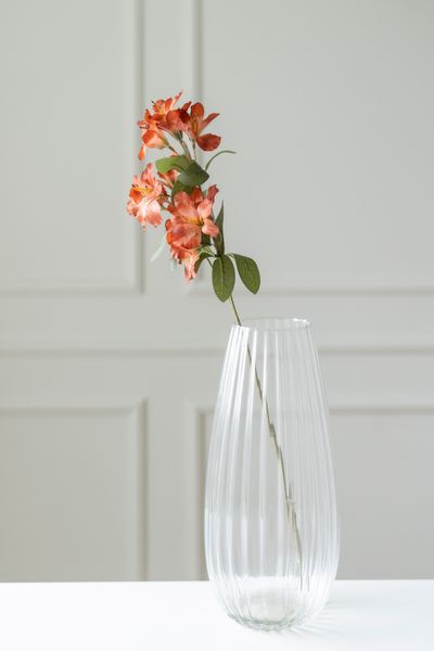 Hovedbilde Kunstig Blomst Engkarse 65cm - Oransje