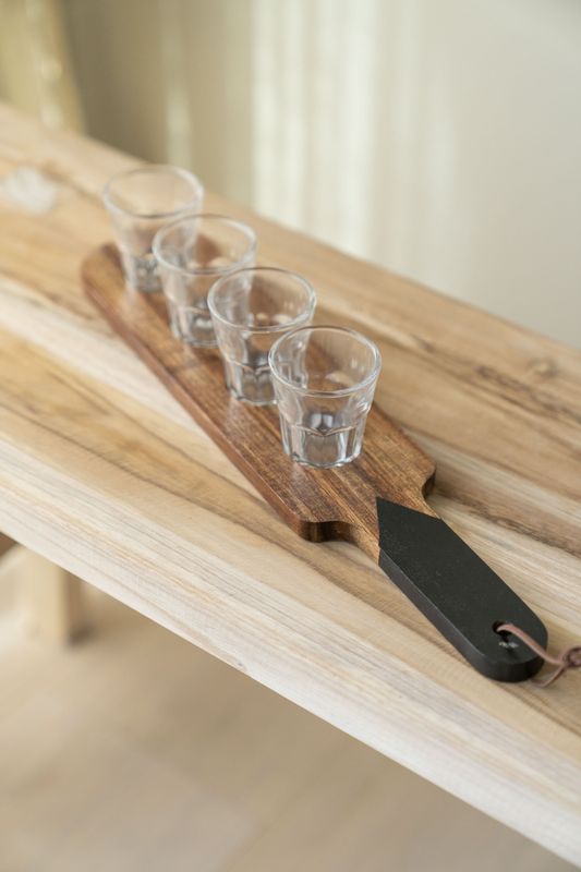 Shotplanke – 44 ml – 4 glass