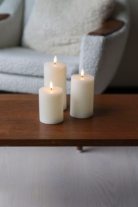 Hovedbilde LED Lys 3pk Ivory