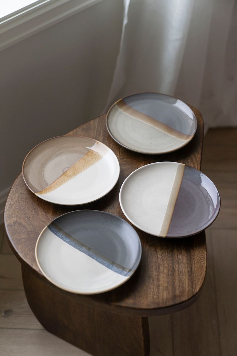 Hombre - Tallerken 26cm Beige/Grå