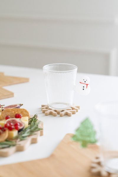 Hovedbilde Tekopp - Glass Riller Snømann