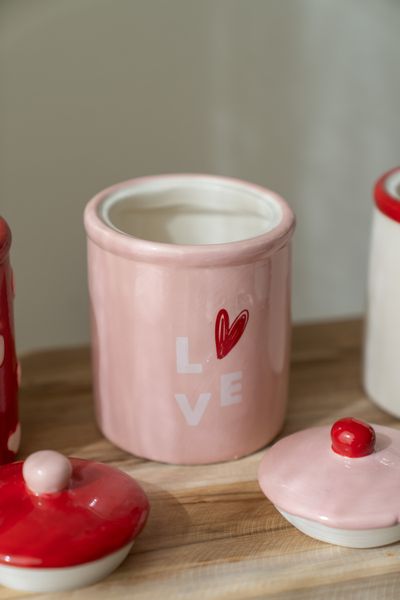 Hovedbilde Alma krukke – 600 ml – Rosa