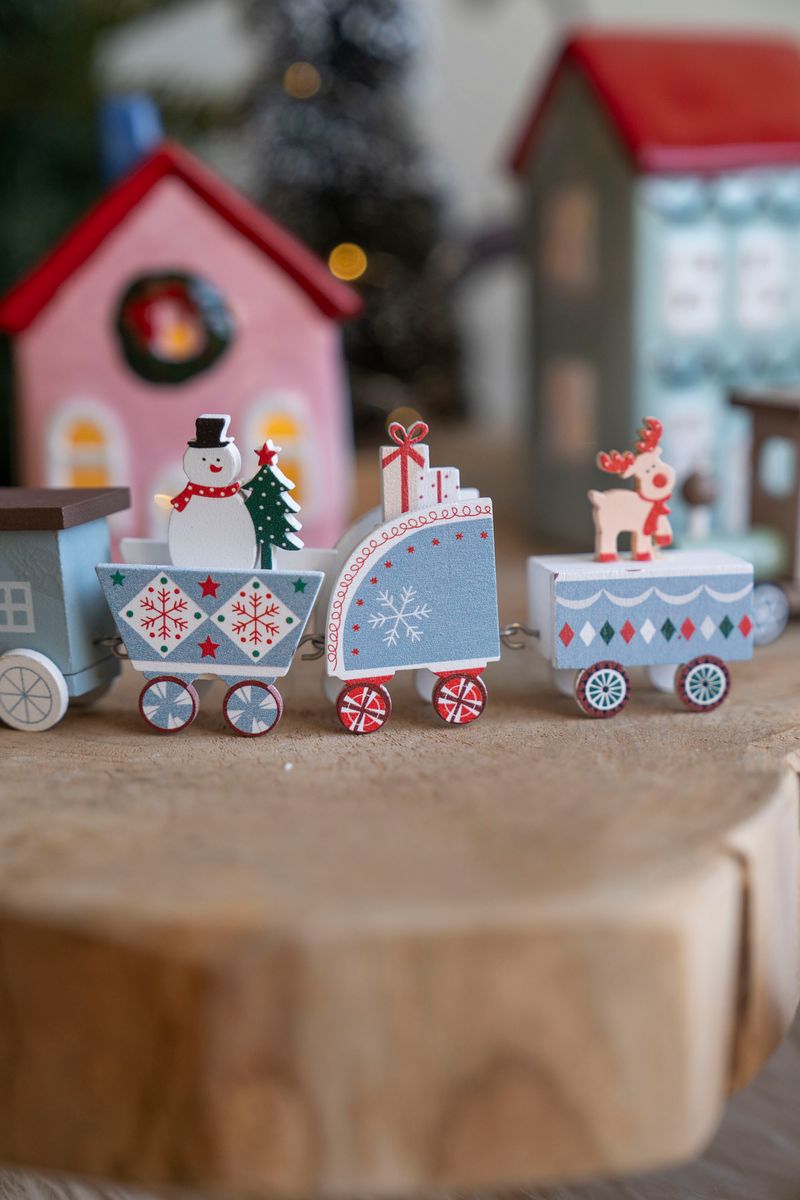 Tog 20cm - Brun/Blå