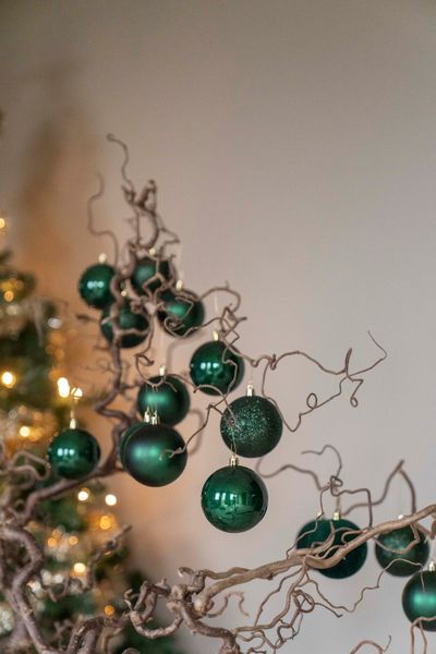 Hovedbilde Julekule Sett 8cm 16pk - Grønn