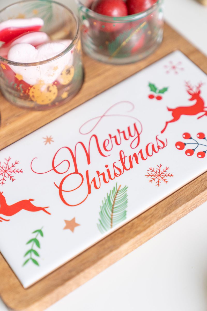 Serveringssett - Merry Christmas