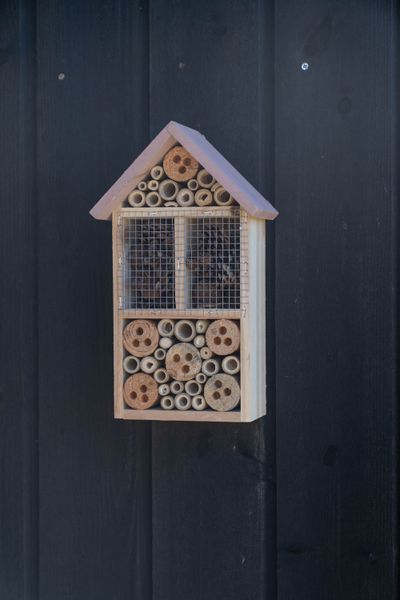 Hovedbilde Insekthotell tre – 17×10×29 cm – rosa