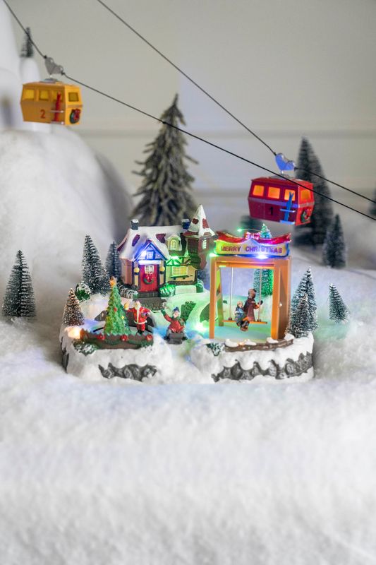 Juleby - Hus og Nisse