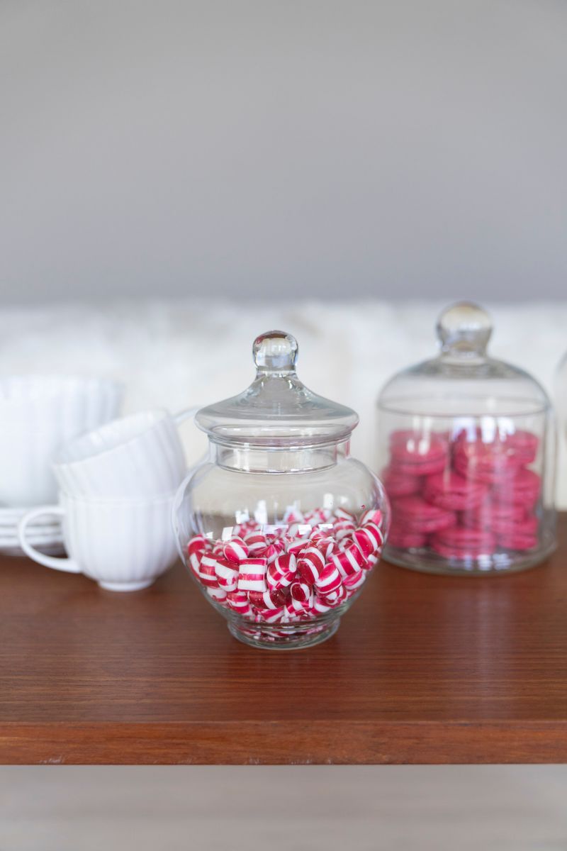 GlassKrukke med lokk 19cm