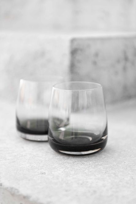 Hovedbilde Skumring Vannglass 2pk svart