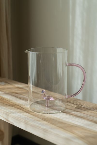 Hovedbilde Glassmugge – 1,6 L – Flamingo