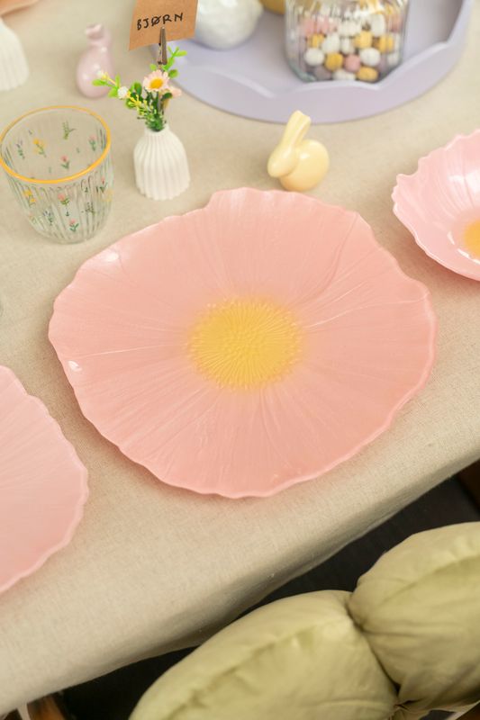 Valmue Tallerken 28cm - Rosa