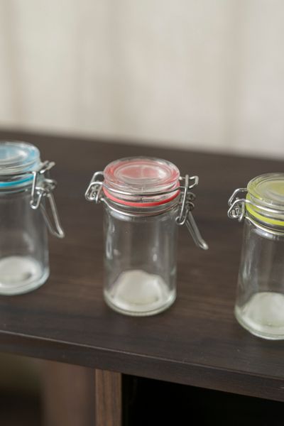 Hovedbilde Glasskrukke 80ml - Rosa