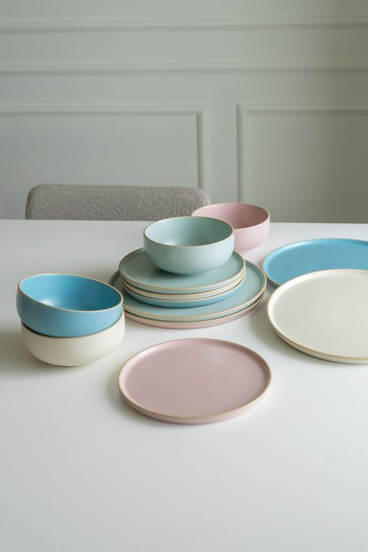 Harmoni - Tallerken – Ø27 cm – Rosa