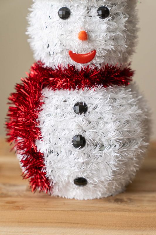 Tinsel Snømann