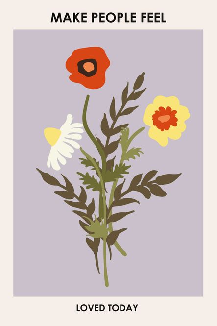 Hovedbilde Poster - Botanisk Feel